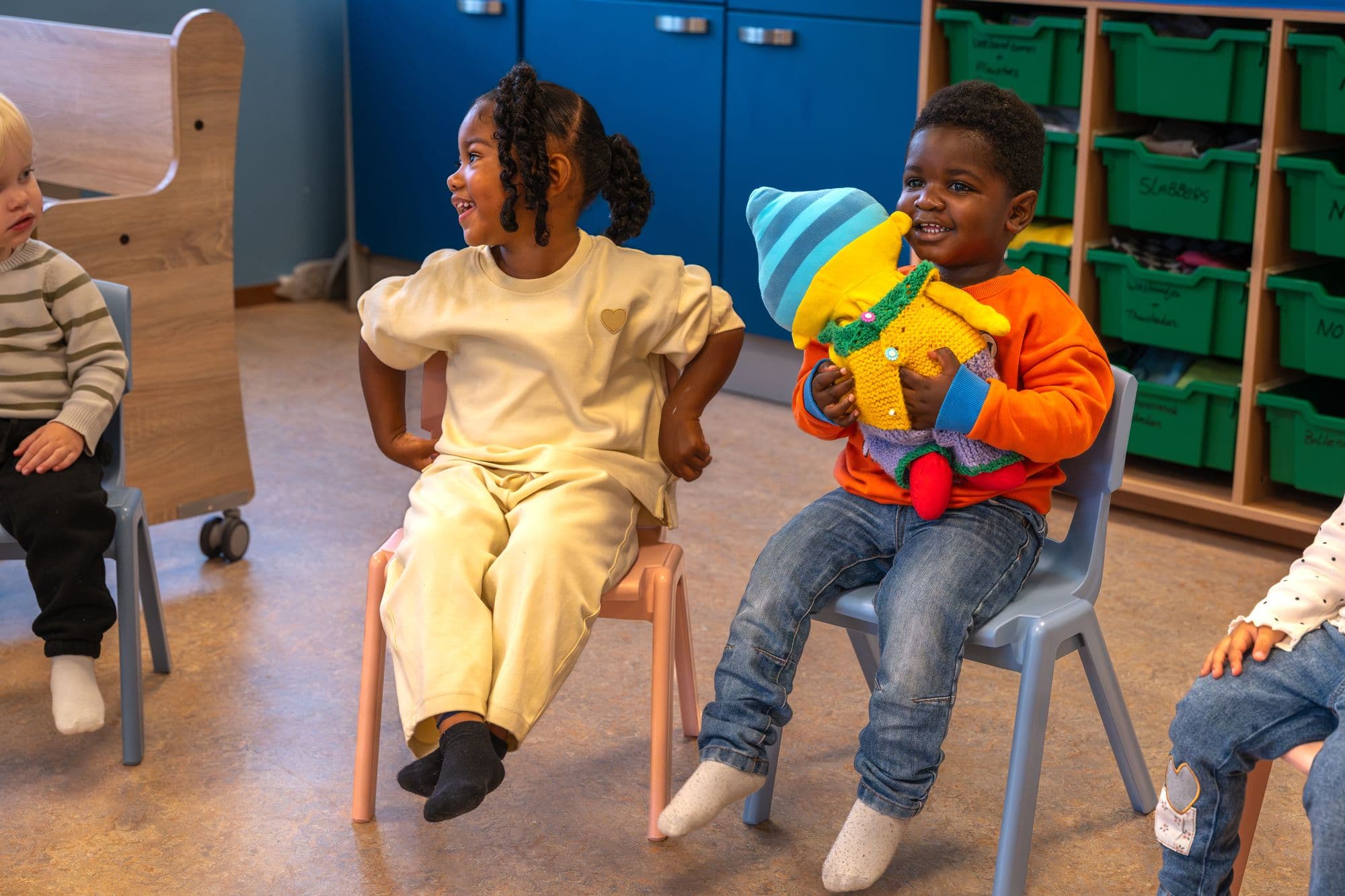 Kinderen bij KDV Edelhertweg, 1 tot 4 jaar