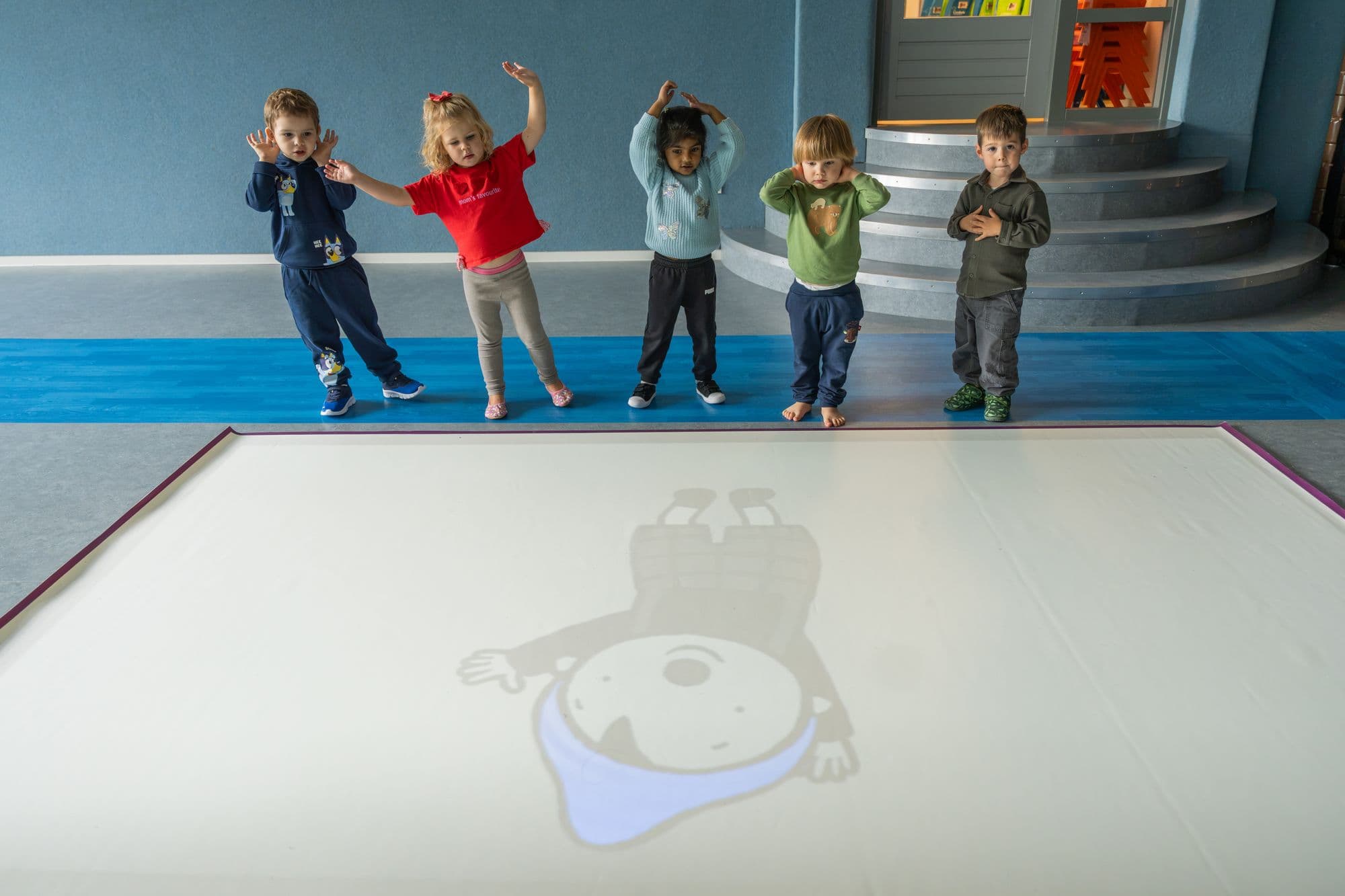 Kinderen bij KDV Zonnebloemweg
