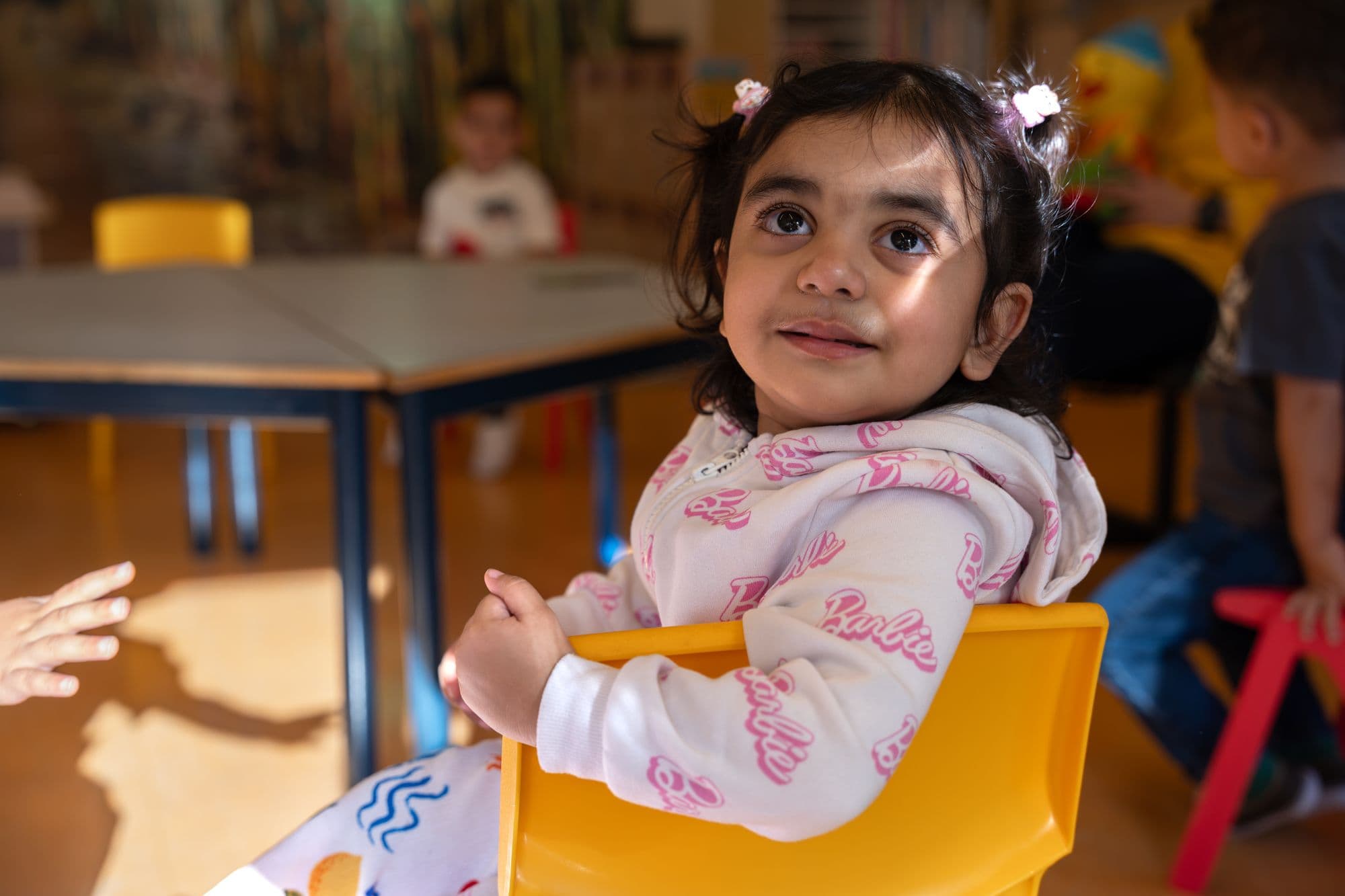 Peuters bij de Voorschool Zonnebloemweg